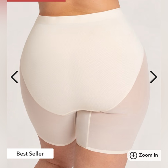 Shapermint Essentials Everyday Empower Mesh Shaper Shorts - Picture 2 of 8